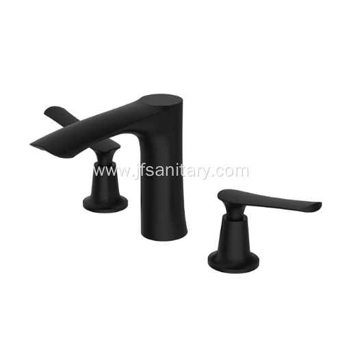 Modern Brass Tub Shower Mixer Valve Black